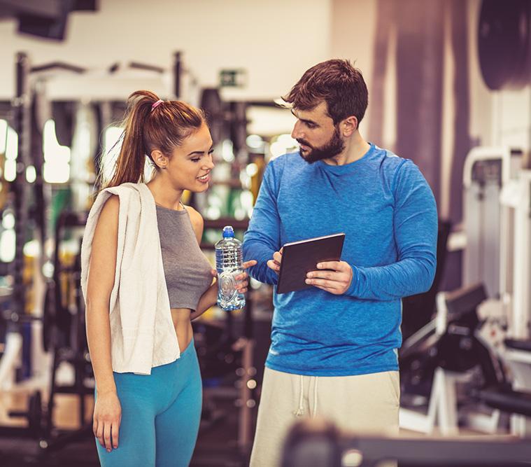 Programme de sport d'entraînement personnalisé